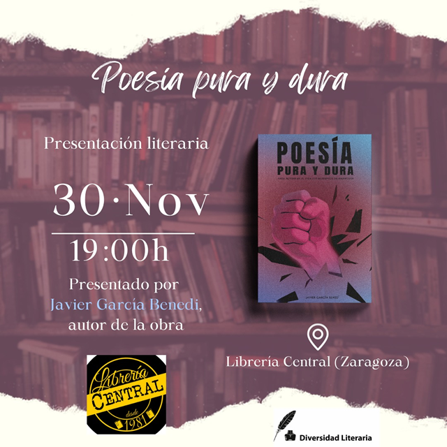José García Benedí presenta su poemario